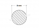 Bara rotunda aluminiu 8 mm 1